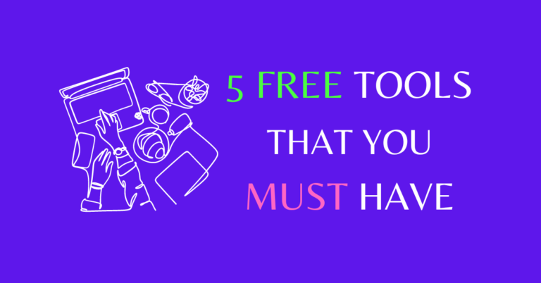 top 5 free apps and software i use for productivity